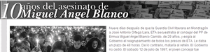 10 años del asesinato de Miguel Angel Blanco